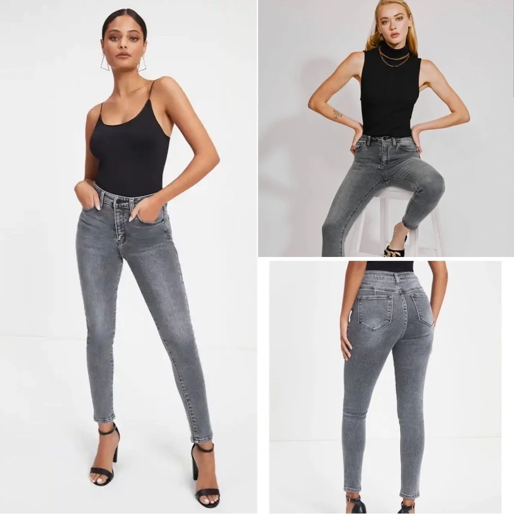 JUST IN/ POPULATION HIGH RISE SKINNY - Picture 1 of 12